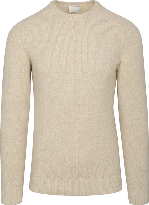 Profuomo Pull-over Laine Boiled Ecru Product