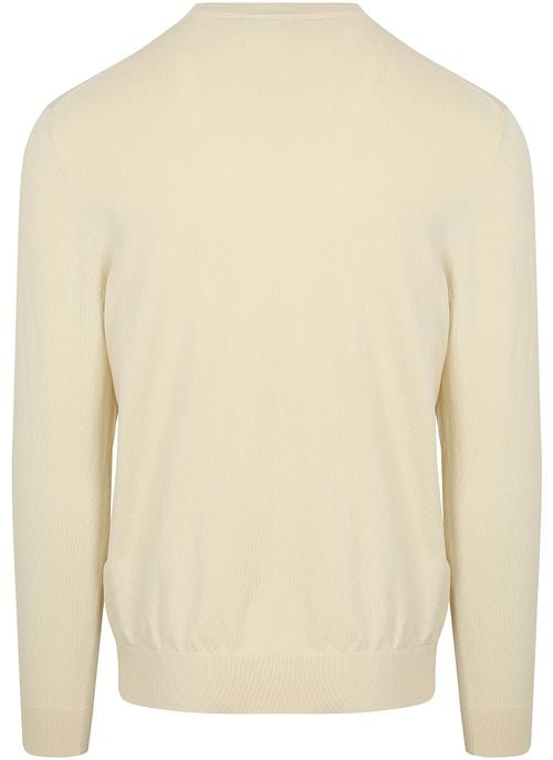 Profuomo Pullover Luxury Off White Product / Achterkant