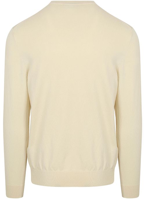 Profuomo Pullover Luxury Off White Product / Achterkant