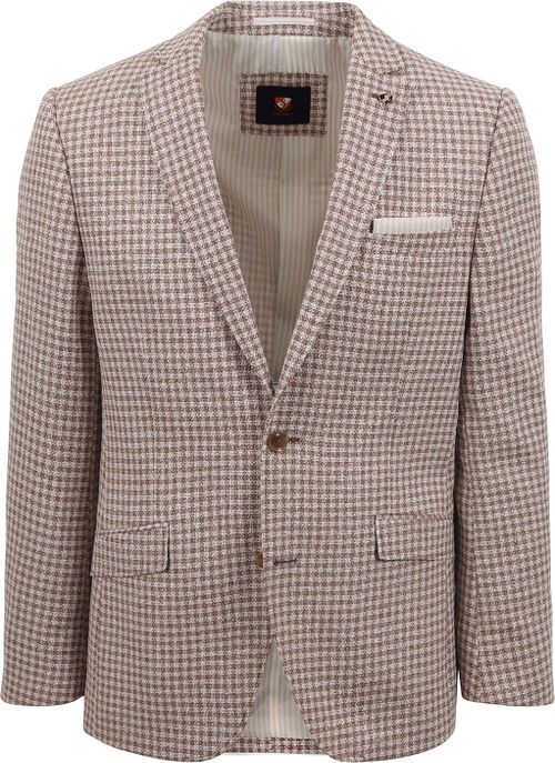 Suitable Grou Blazer Checks Beige Product