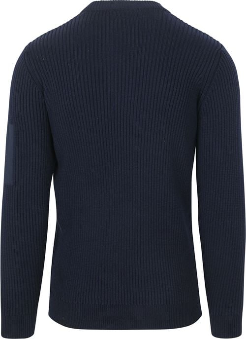 Suitable Mou Pullover Navy Product / Achterkant