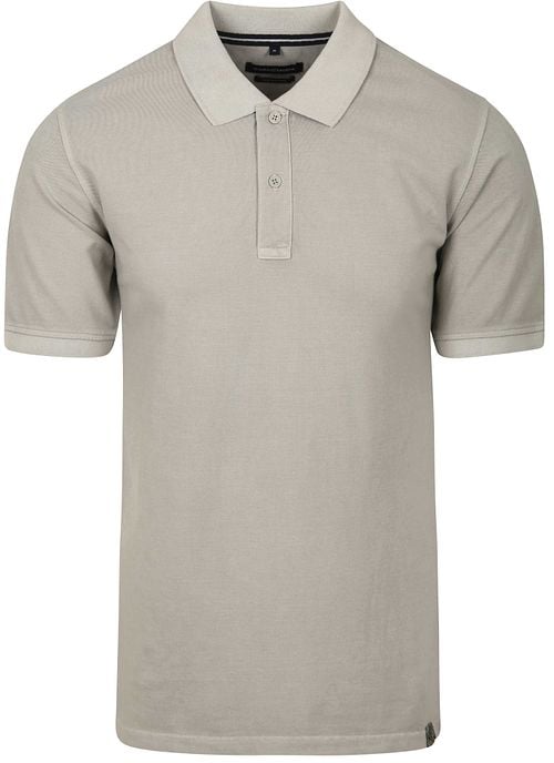 Casa Moda Polo Shirt Piqué Garment Dye Grey Product