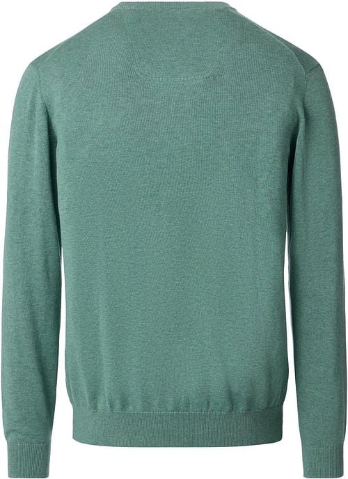 Casa Moda Pullover V-Ausschnitt Sea Green Product / Achterkant