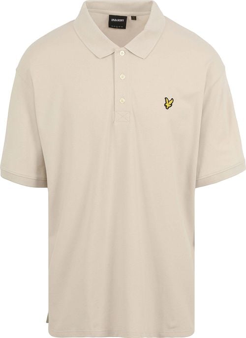 Lyle and Scott Plussize Polo Ecru Product