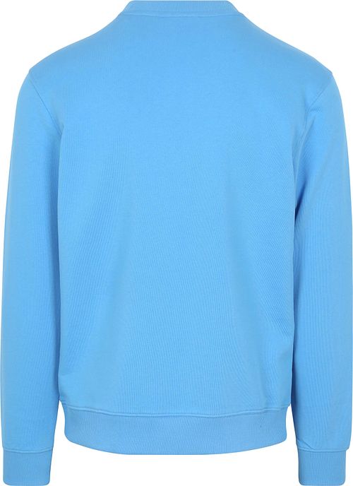 Scotch and Soda Pullover Druck Blau Product / Achterkant