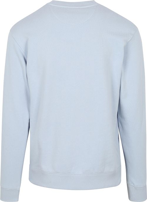 Scotch and Soda Sweater Core Lichtblauw Product / Achterkant