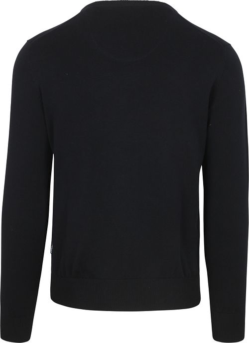 State Of Art Pull V-Neck Marine Product / Achterkant