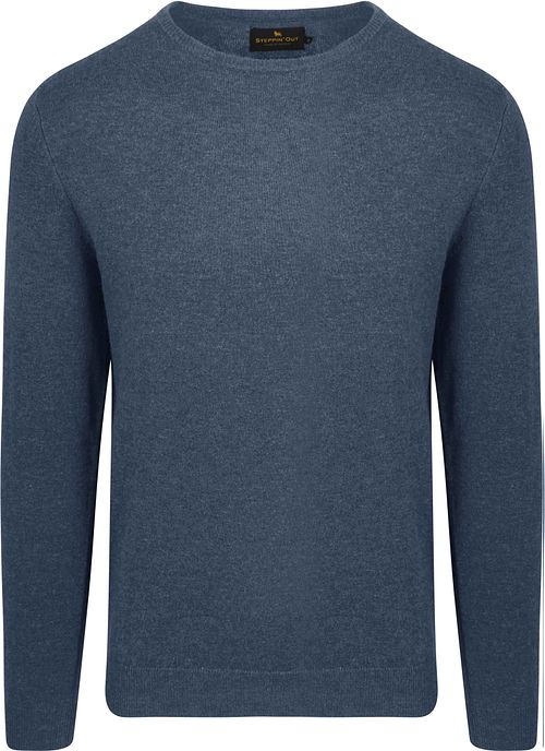 Steppin' Out Pullover Merino Wool Cobalt Blue Product