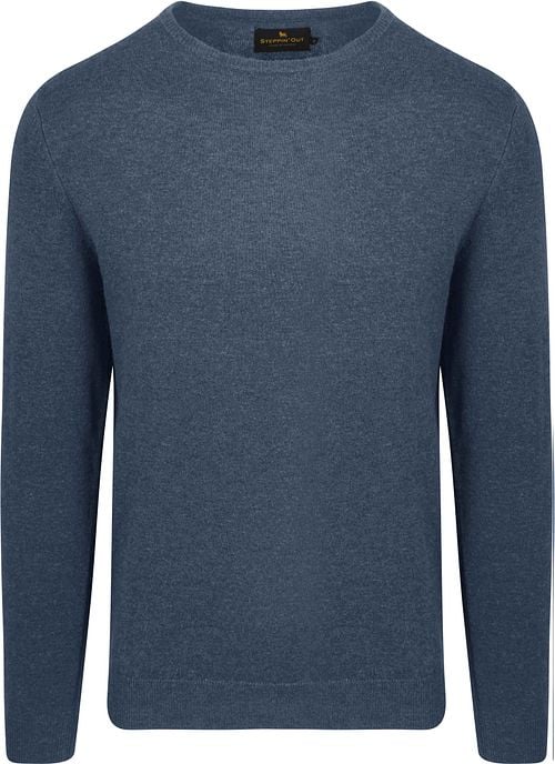 Steppin' Out Pullover Merinowolle Kobaltblau Product