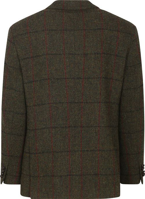 Steppin' Out Sport Jacket Harris Tweed Dark Green Product / Achterkant