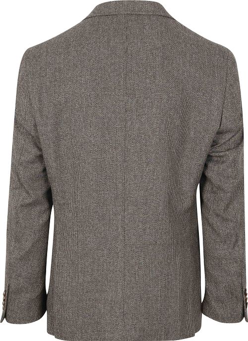 Suitable Colbert Heleen Melange Brown Product / Achterkant