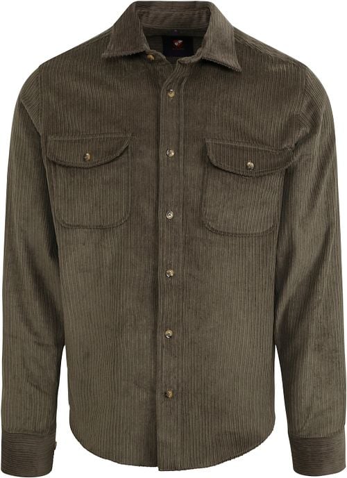 Suitable Over-shirt Corduroy Dark Green Product