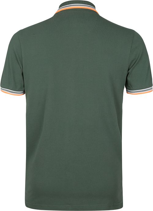 Suitable Polo Shirt Brick Dark Green Product / Achterkant