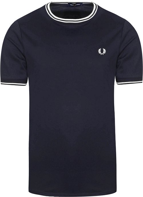 Fred Perry T-shirt Twin Tipped M1588 Bleu Foncé Product