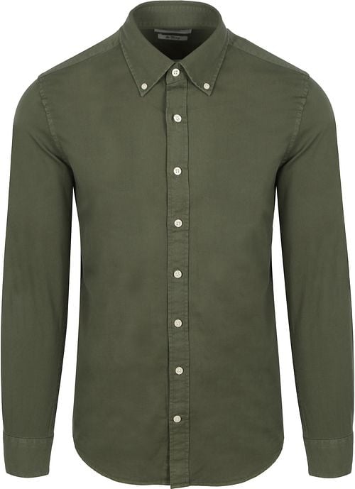 King Essentials The Tommy Hemd Olivgrün Product