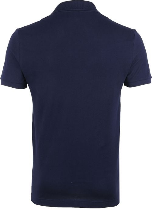 Lacoste Polo Shirt Pique Navy Product / Achterkant