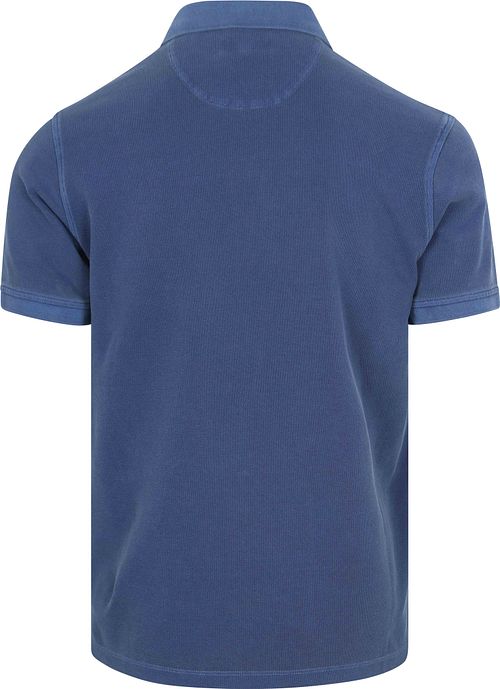 McGregor Piqué Polo Shirt Medium Blue Product / Achterkant