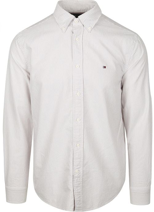 Tommy Hilfiger Chemise Oxford Rayures Beige Product