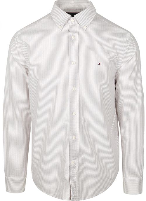 Tommy Hilfiger Oxford Shirt Stripes Beige Product