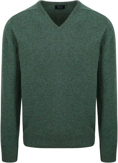 William Lockie V-Neck Lambswool Cossack Product