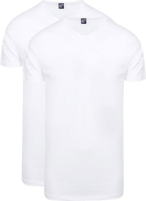 Alan Red Extra Lang T-Shirts Vermont (2er-Pack) Product