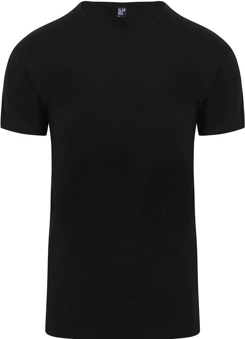 Alan Red Ottawa T-shirt Stretch Black 2-Pack Product