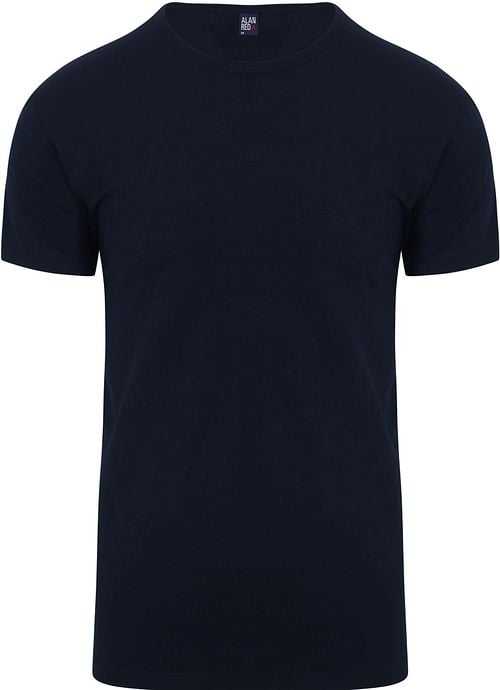Alan Red Ottawa T-shirt Stretch Navy 2-Pack Product