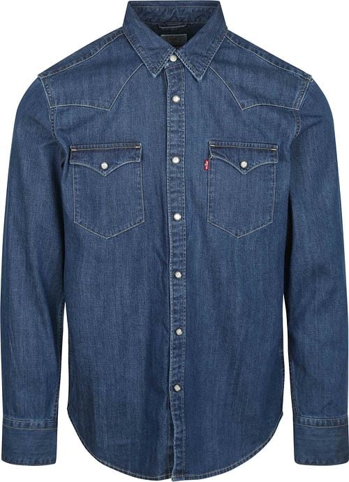 Levi's Barstow Western Shirt Mid Blue Product