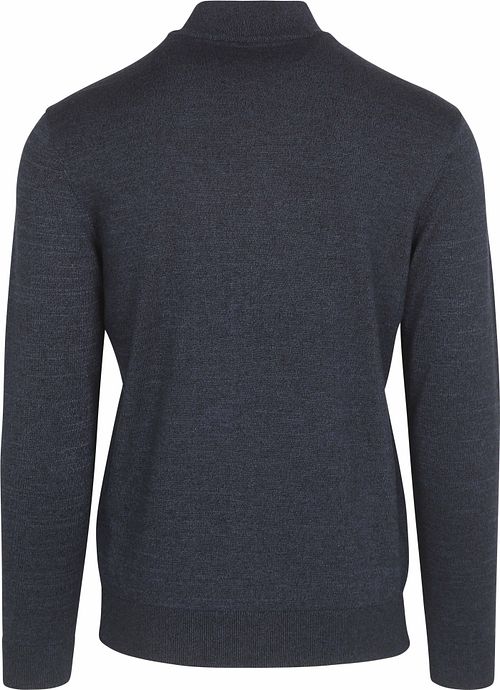 No Excess Halfzip Pullover Navy Product / Achterkant