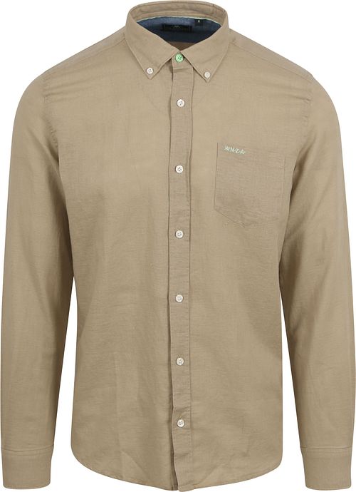 NZA Shirt Okarito Linen Beige Product