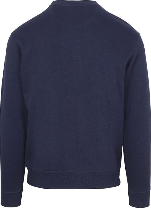 Scotch and Soda Sweater Logo Navy Product / Achterkant