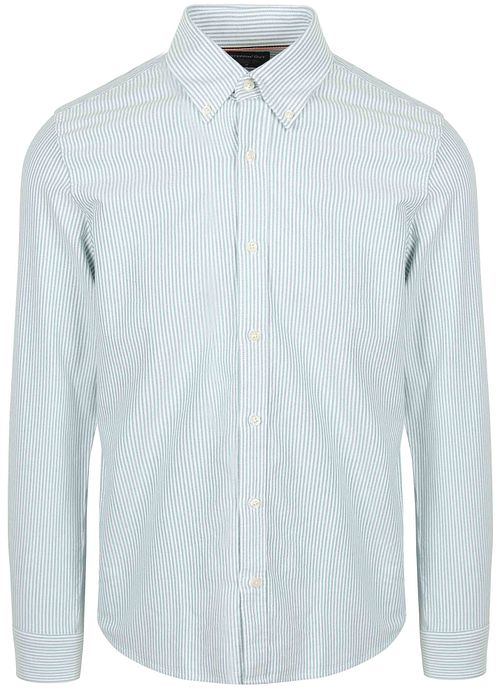 Steppin' Out Shirt Oxford Stripes Light Green Product