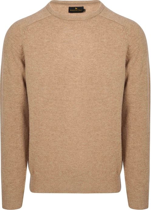 Steppin' Out Trui Lamswol Beige Product