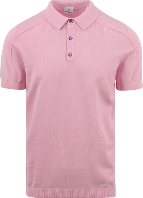 Blue Industry gestricktes Poloshirt Rosa Product