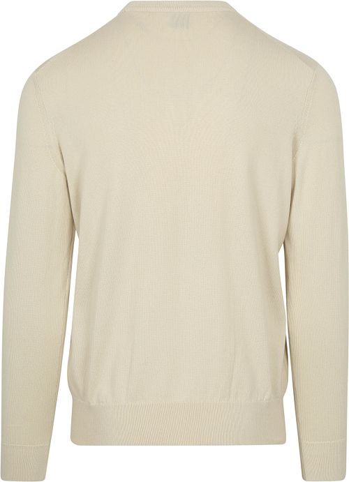 BOSS Pullover Kanovano Ecru Product / Achterkant