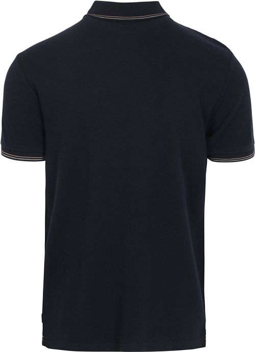 Petrol Polo Navy Product / Achterkant