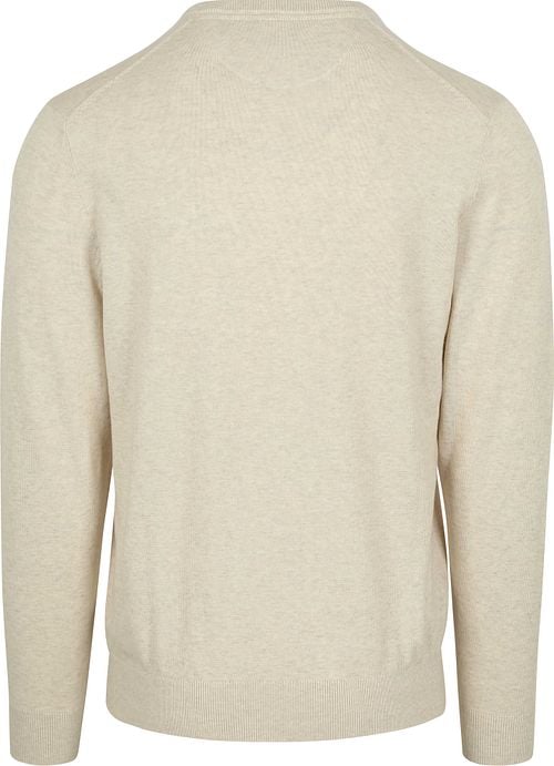 McGregor Pull Col-V Ecru Product / Achterkant
