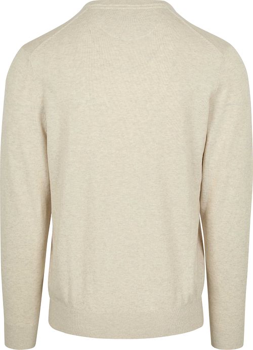 McGregor Pullover V-Neck Ecru Product / Achterkant