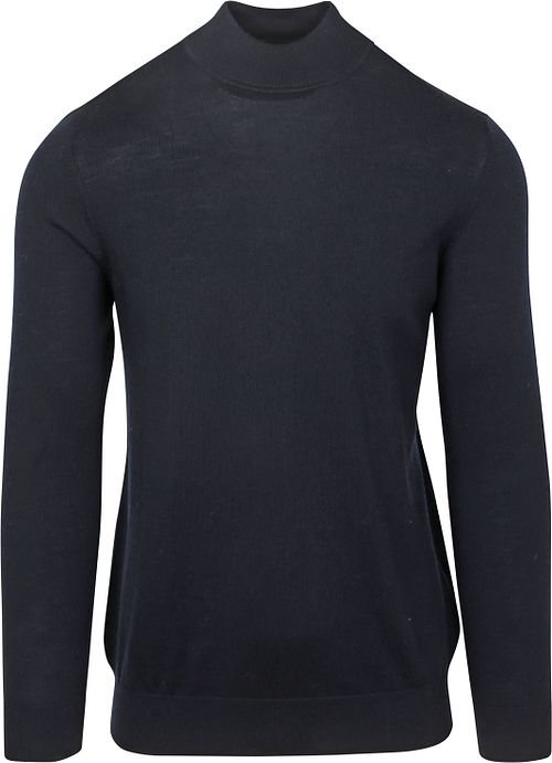 Profuomo Turtleneck Merino Pullover Blau Product