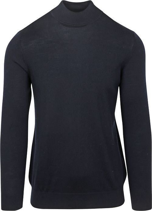Profuomo Turtleneck Trui Merino Navy Product