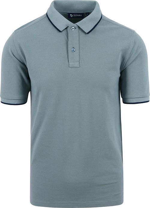 Suitable Respect Polo Tip Ferry Vert Acier Product