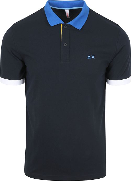 Sun68 Polo Color Way Marine Product
