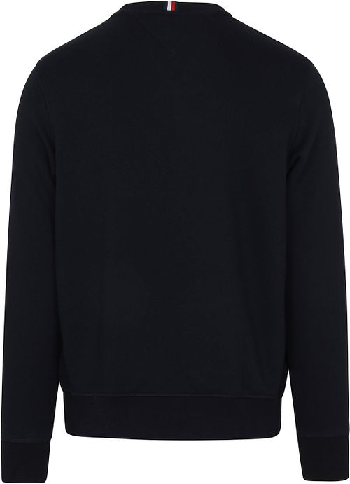 Tommy Hilfiger Big and Tall Sweater Navy Product / Achterkant