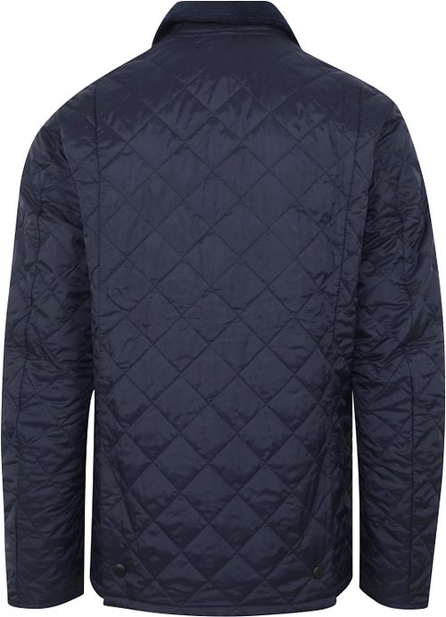 Barbour Veste Matelassée Heritage Liddesdale Marine Product / Achterkant