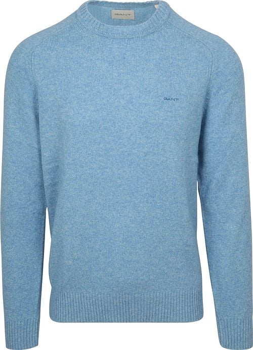 Gant Pullover Wool Blend Light Blue Product