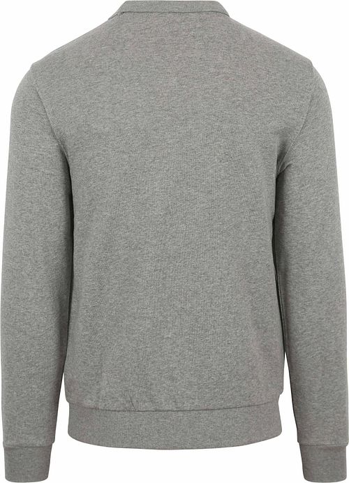 KnowledgeCotton Apparel Elm Melange Sweater Grey Product / Achterkant