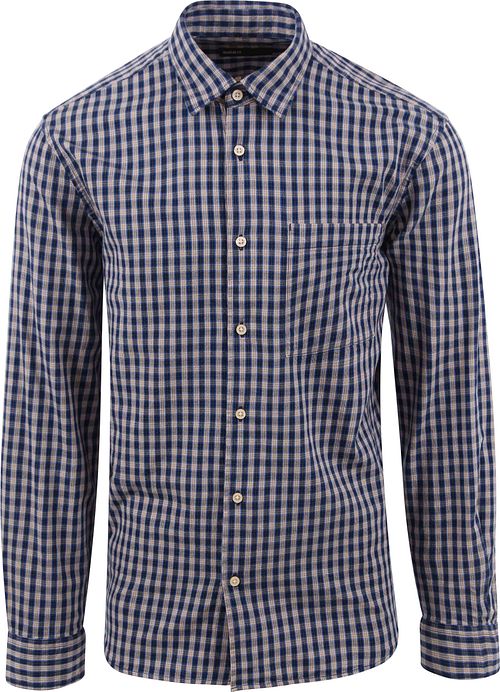Marc O'Polo Hemd Kariert Dunkelblau Product