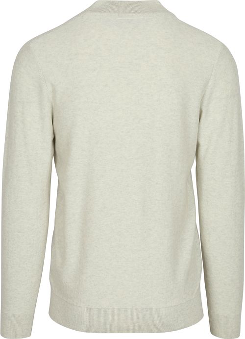 No Excess Half Zip Pullover Kit Melange Product / Achterkant