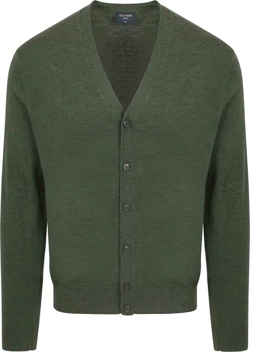Olymp Strickjacke Wolle Dunkelgrün Product