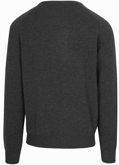 Steppin' Out Pullover Lambswool Anthracite Product / Achterkant